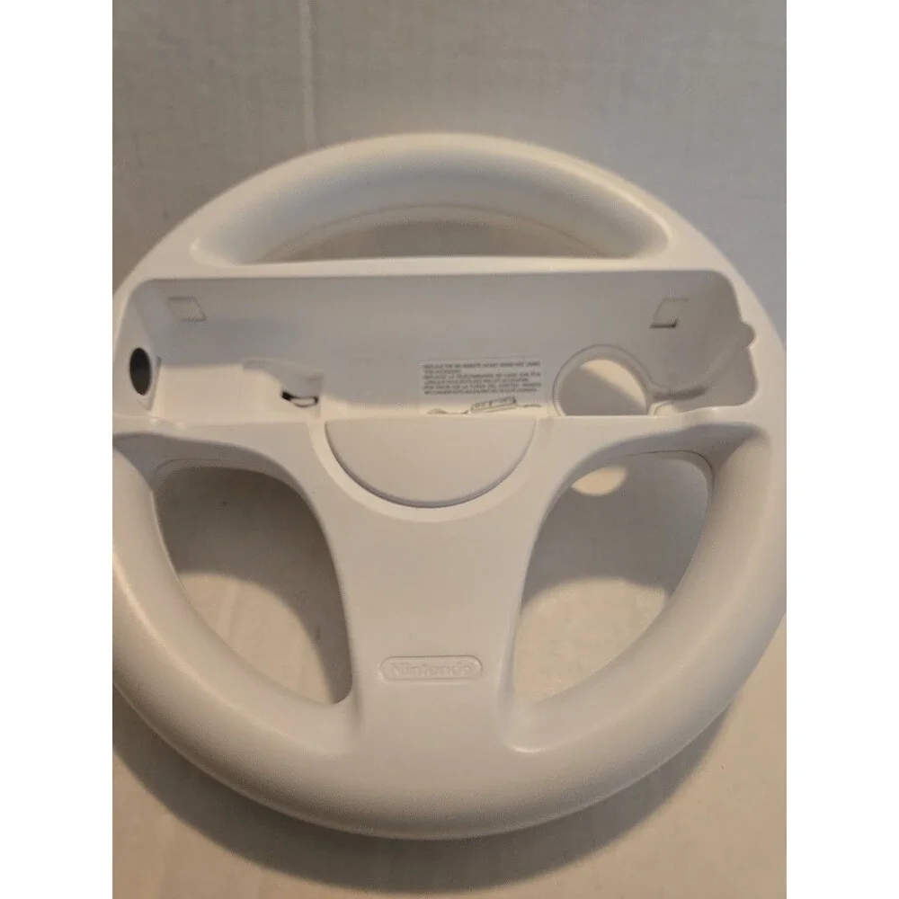 Pair Of Nintendo Wii Steering Wheel Controllers